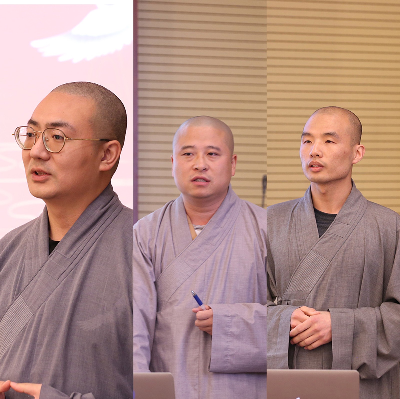 佛乘师,寂真师,觉海师,妙观师论文指导法师善悟法师,现了法师,续圣
