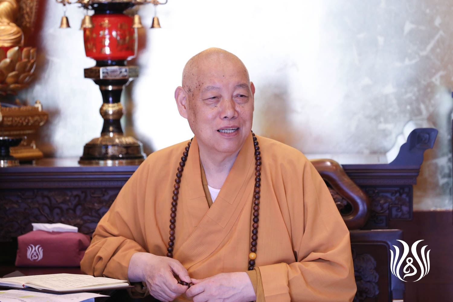 院长道慈大和尚主持召开中国佛学院普陀山学院院长办公会议